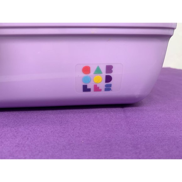 Caboodles Pastel Models 5626 mold 4508 Made in the USA, Retro Travel Make-up Cas - Picture 6 of 14